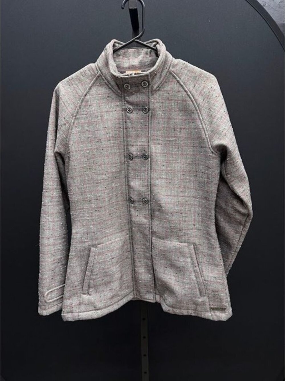 Merrell Aeroblock Grey Plaid Coat